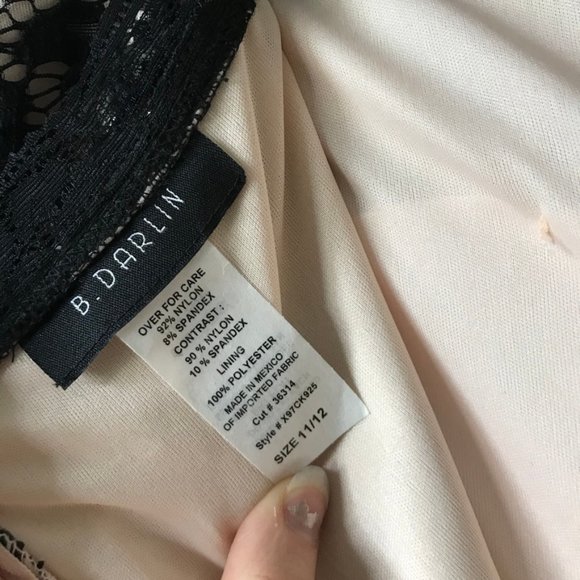 Lace Flare Off the Shoulder Prom Dress - Picture 8 of 9